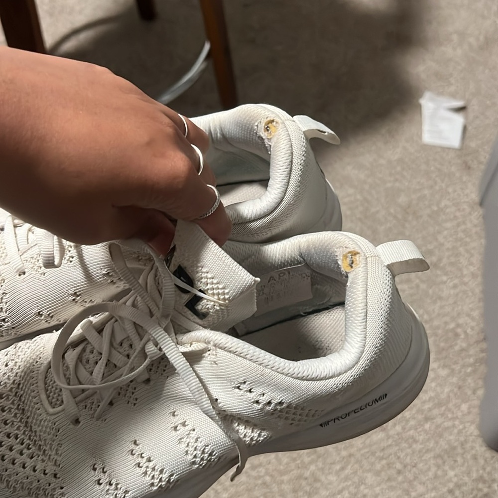 Athletic Propulsion Labs APL TechLoom Phantom Knit White sneaker Shoes - Picture 5 of 5